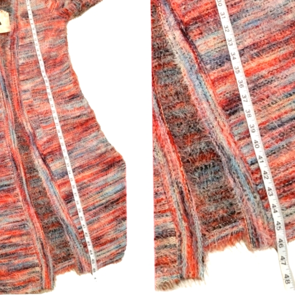 NWT BAND OF GYPSIES Eyelash Wide Sleeve Duster - Picture 14 of 14